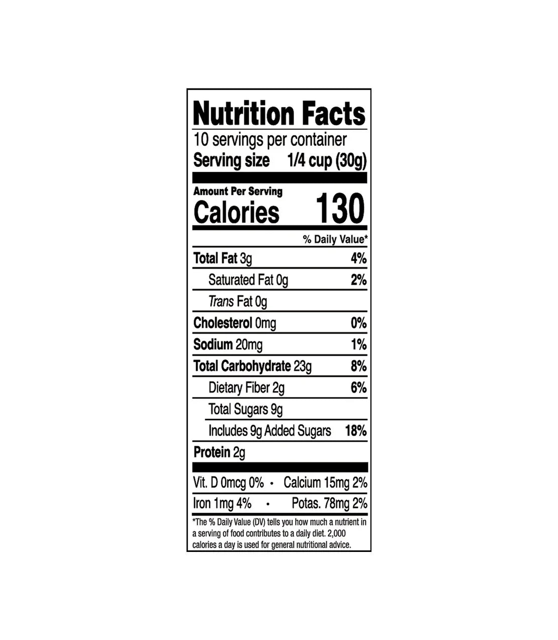 Aurora Natural Granola (Assorted Flavors)
