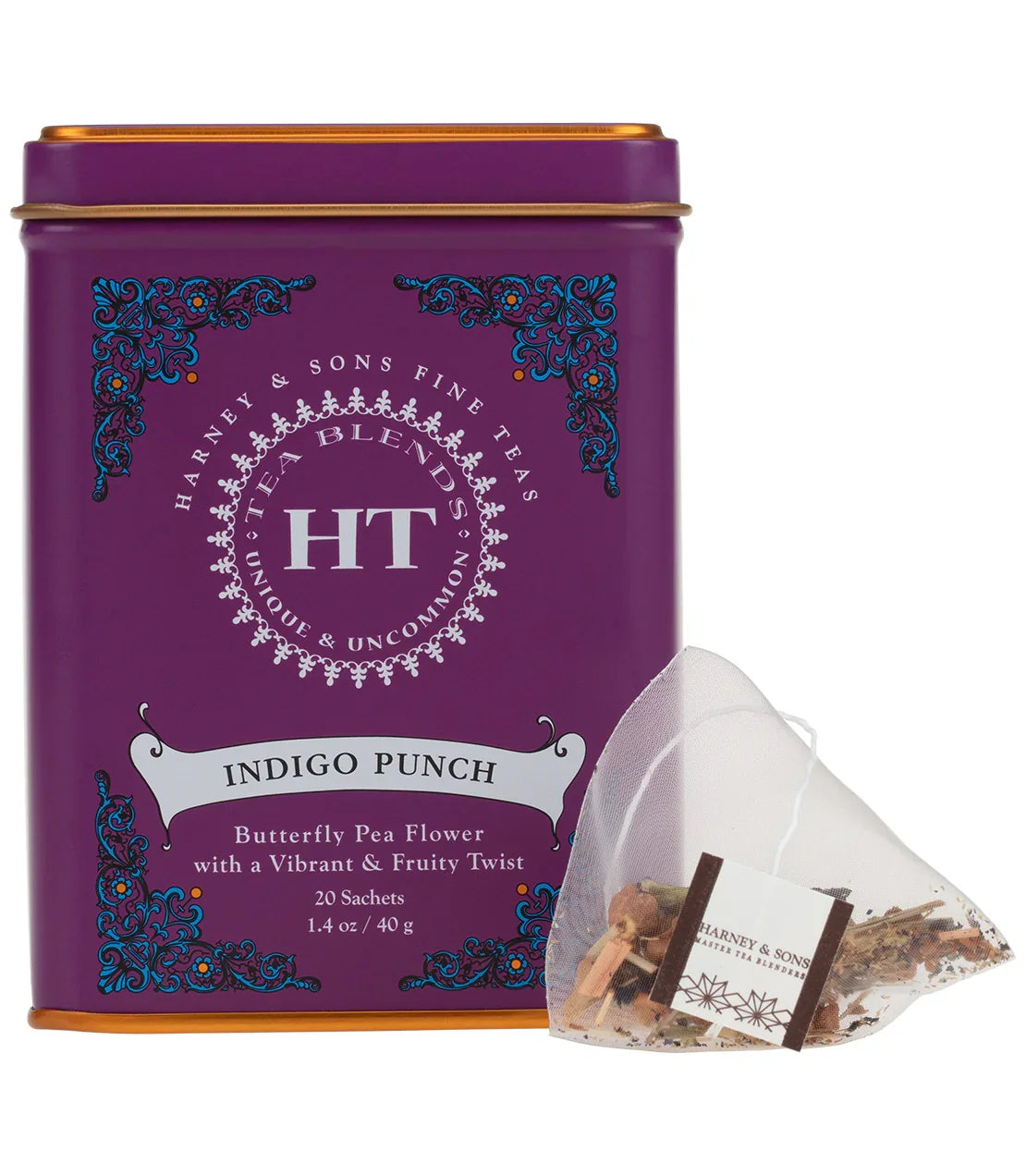 Indigo Punch, HT Tin of 20 Sachets