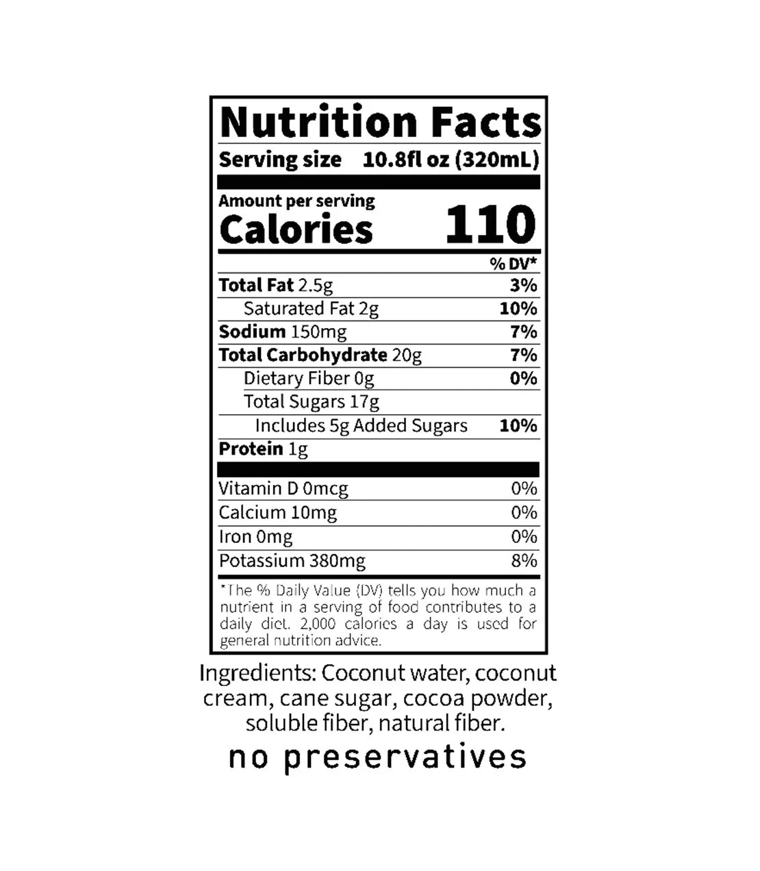Harney & Sons Premium Coconut Water with Chocolate