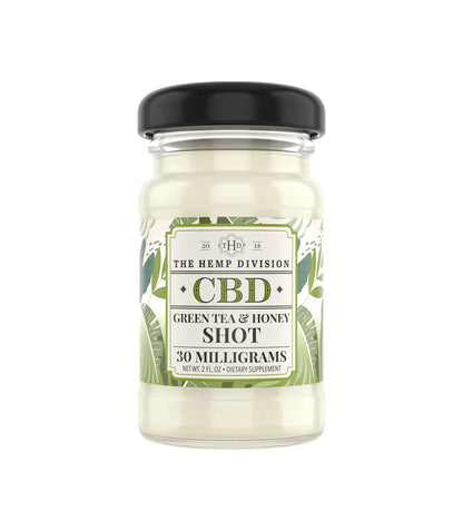 Green Tea & Honey Shot – 30 MG Hemp