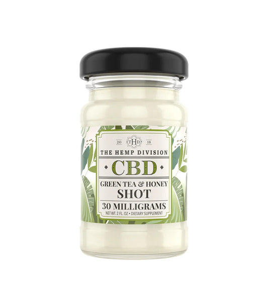 Green Tea & Honey Shot – 30 MG Hemp