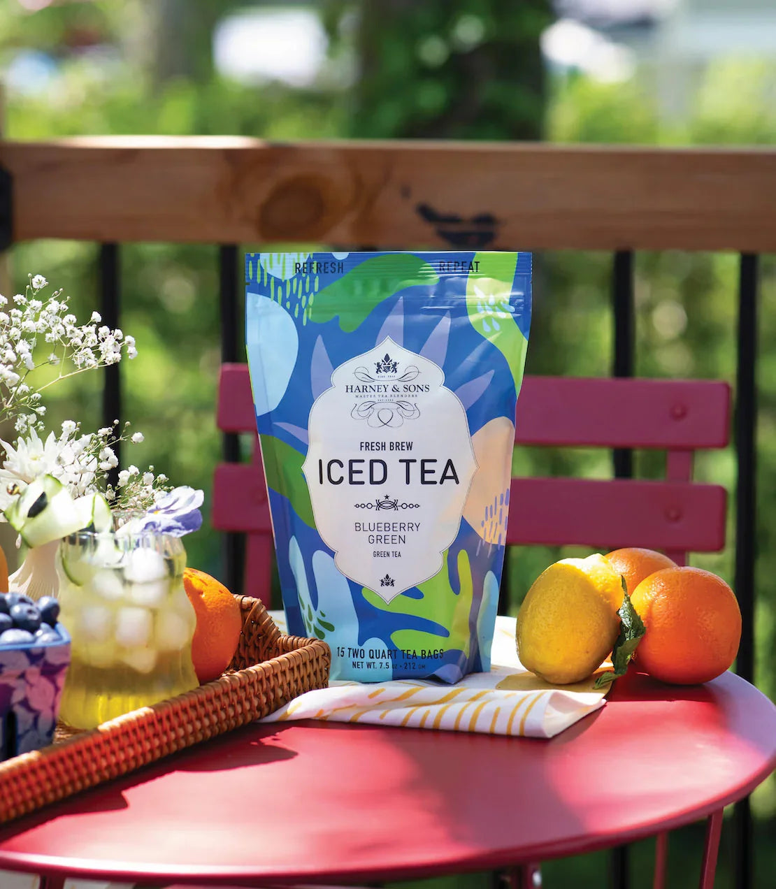 Blueberry Green Fresh Brew Iced Tea